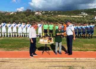 Συμμετοχή της Εθνικής Ομάδας Ποδοσφαίρου Ανδρών των Ενόπλων Δυνάμεων σε Φιλικό Αγώνα στην Πύλο